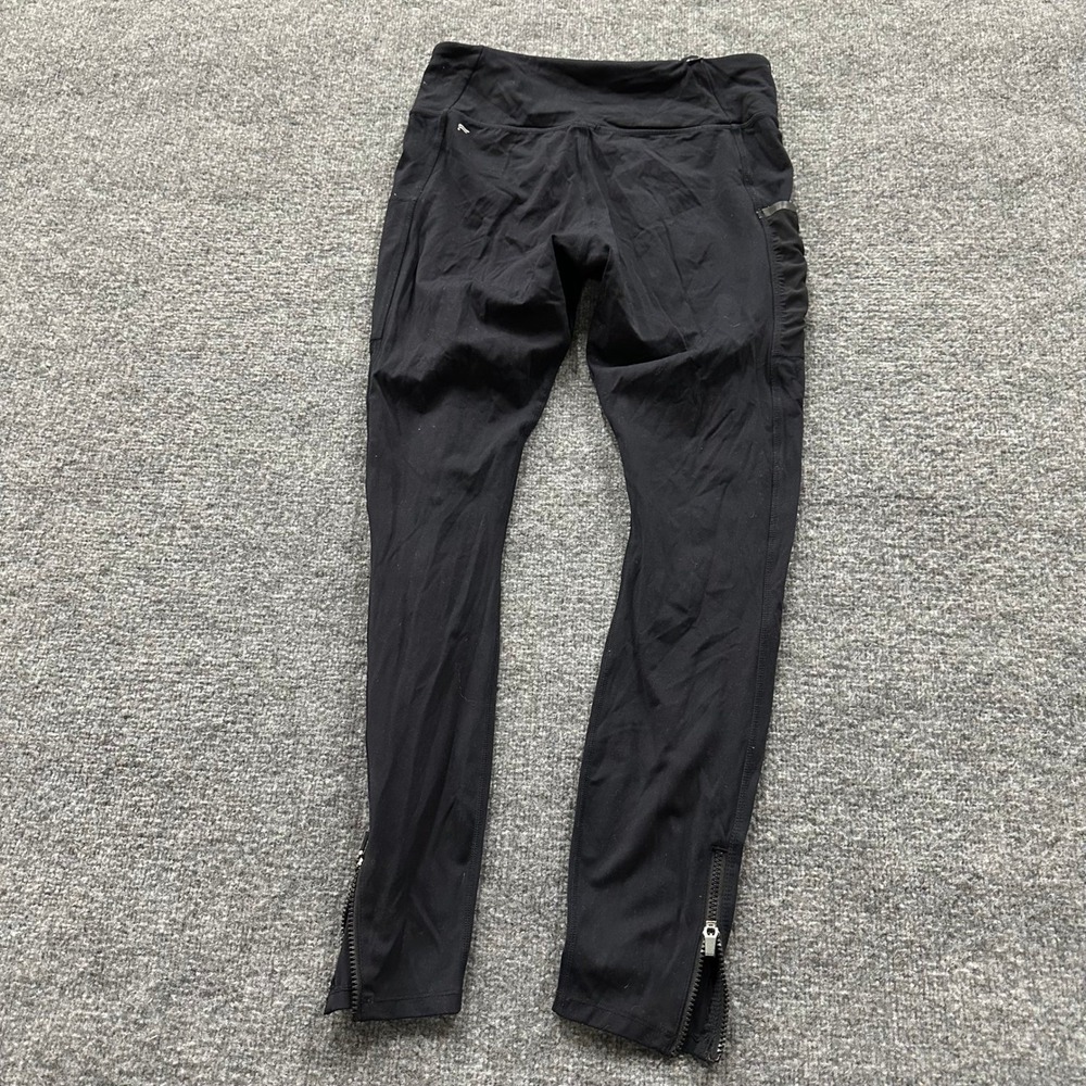 Fabletics Leggings Womens Size S Black Motion365 Athletic Zipper Pocket Yoga - Picture 7 of 8